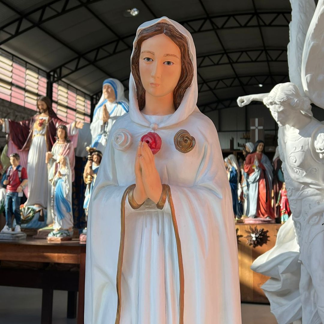 Nossa Senhora da Rosa Mística, Resina, 100cm