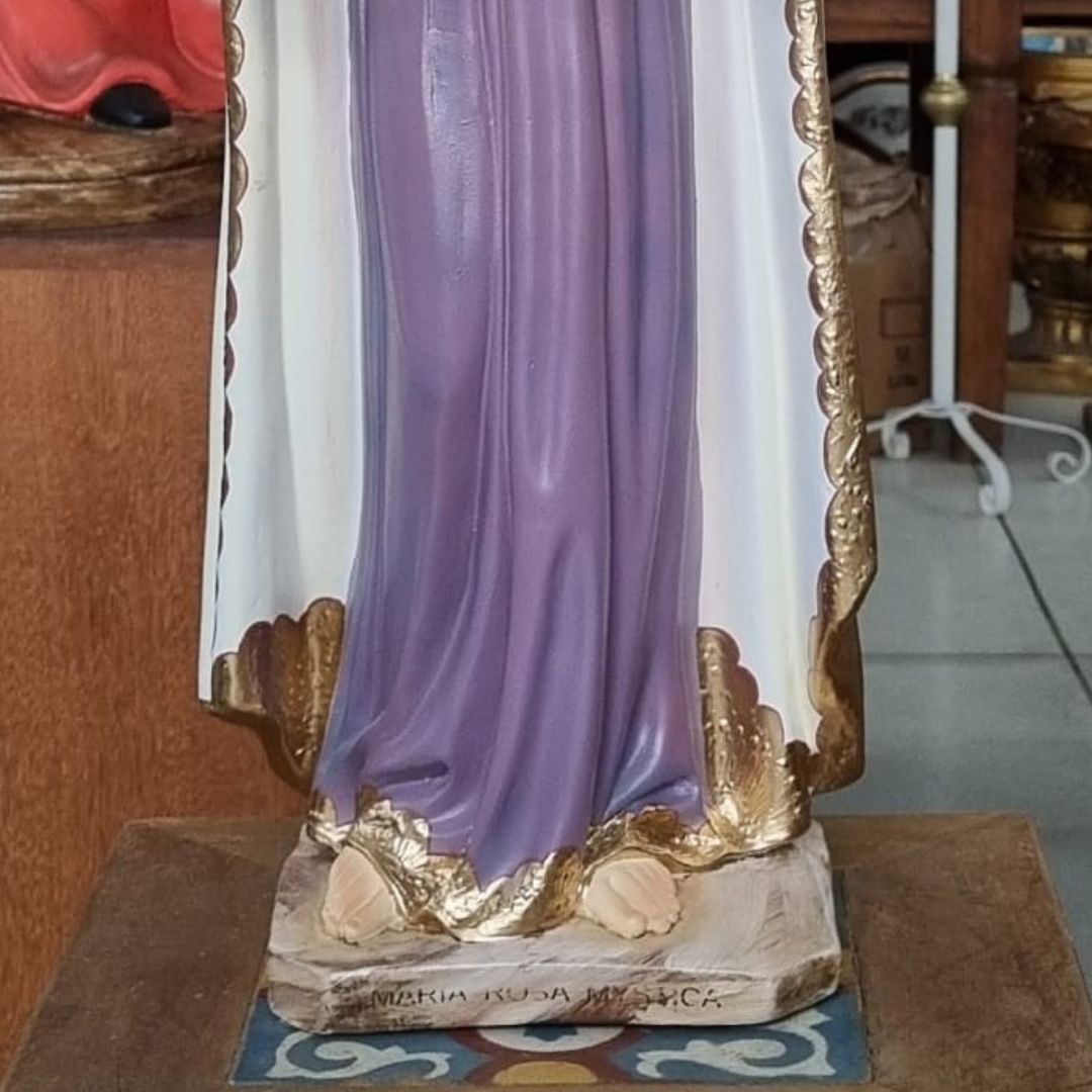 Nossa Senhora da Rosa Mística, Resina, 65cm