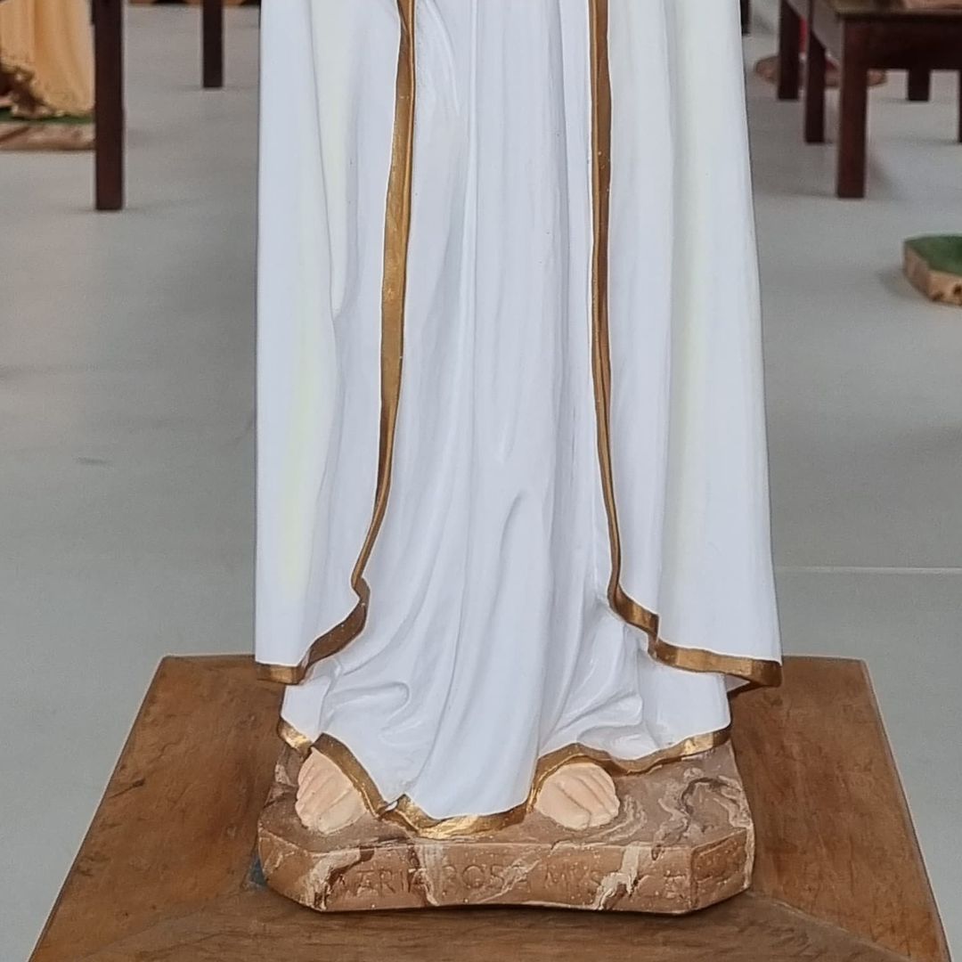 Nossa Senhora da Rosa Mística, Resina, 67cm
