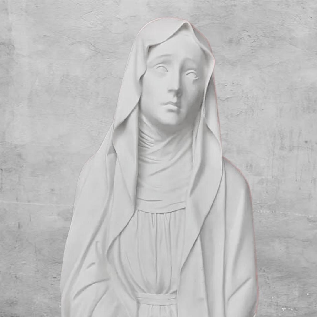 Nossa Senhora das Dores, Pó de Mármore, 160cm