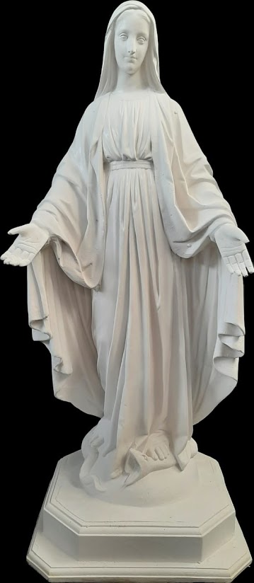 Nossa Senhora das Graças - 80 cm - Pó de mármore