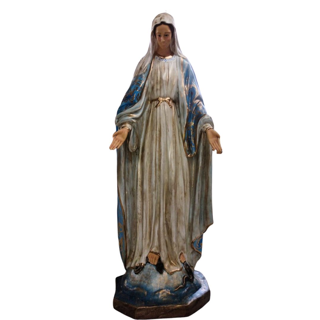 Nossa Senhora das Graças Envelhecida, Resina, 160cm