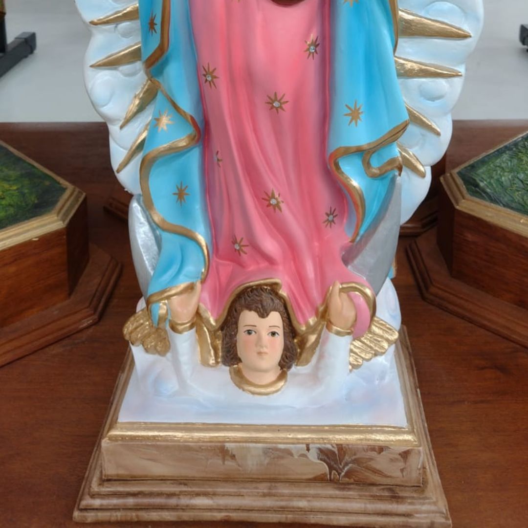 Nossa Senhora de Guadalupe, Resina, 80cm