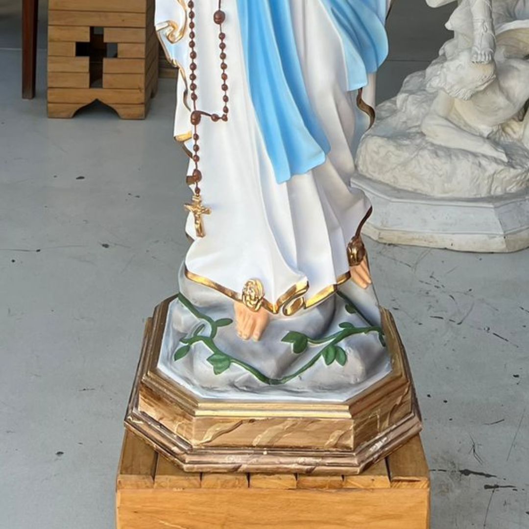 Nossa Senhora de Lourdes, Resina, 100cm