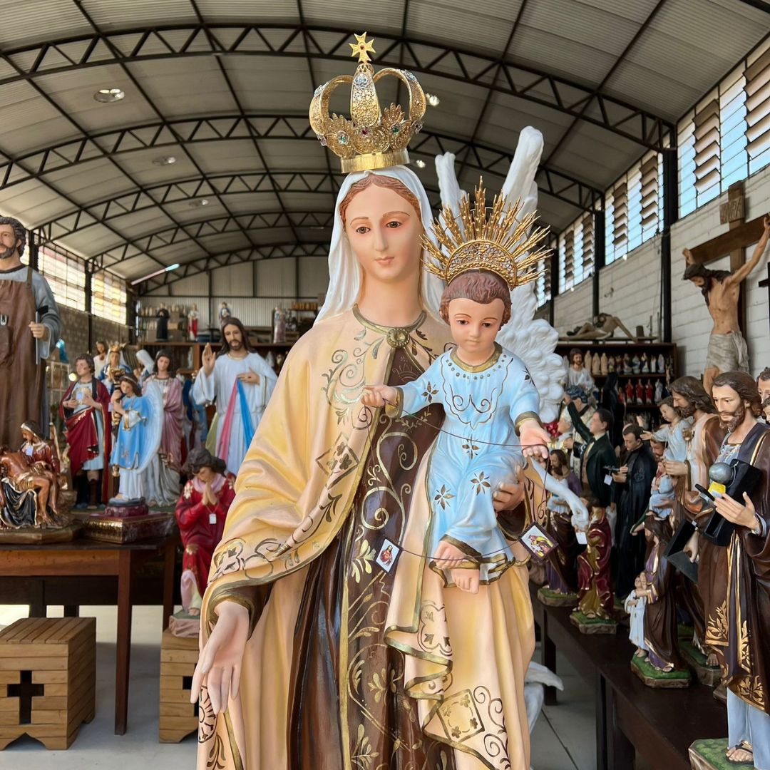 Nossa Senhora do Carmo, Resina, 120cm