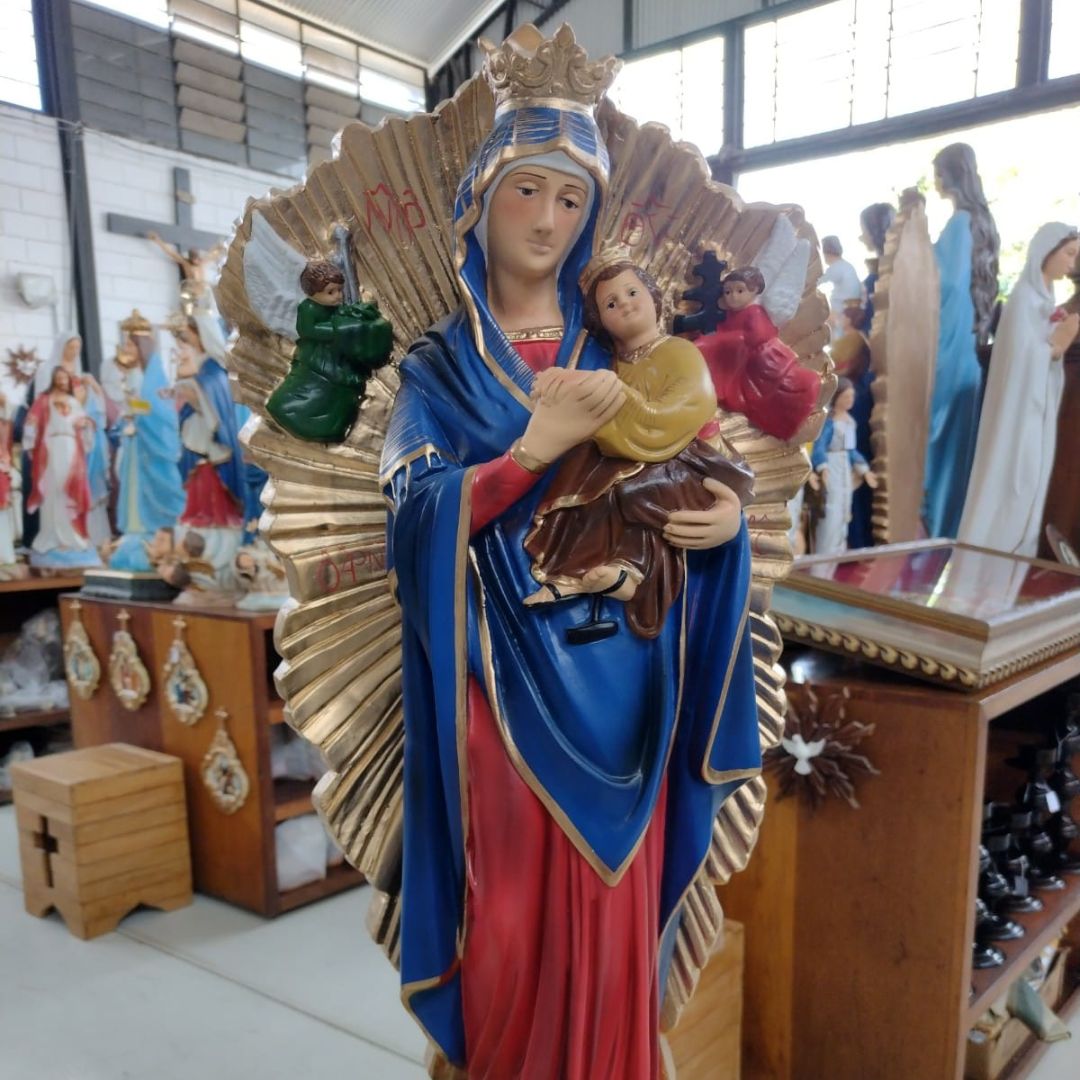 Nossa Senhora do Perpétuo Socorro, Resina, 70cm