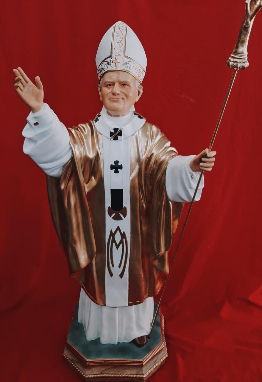 Papa João Paulo II - 100 cm (modelo 02)