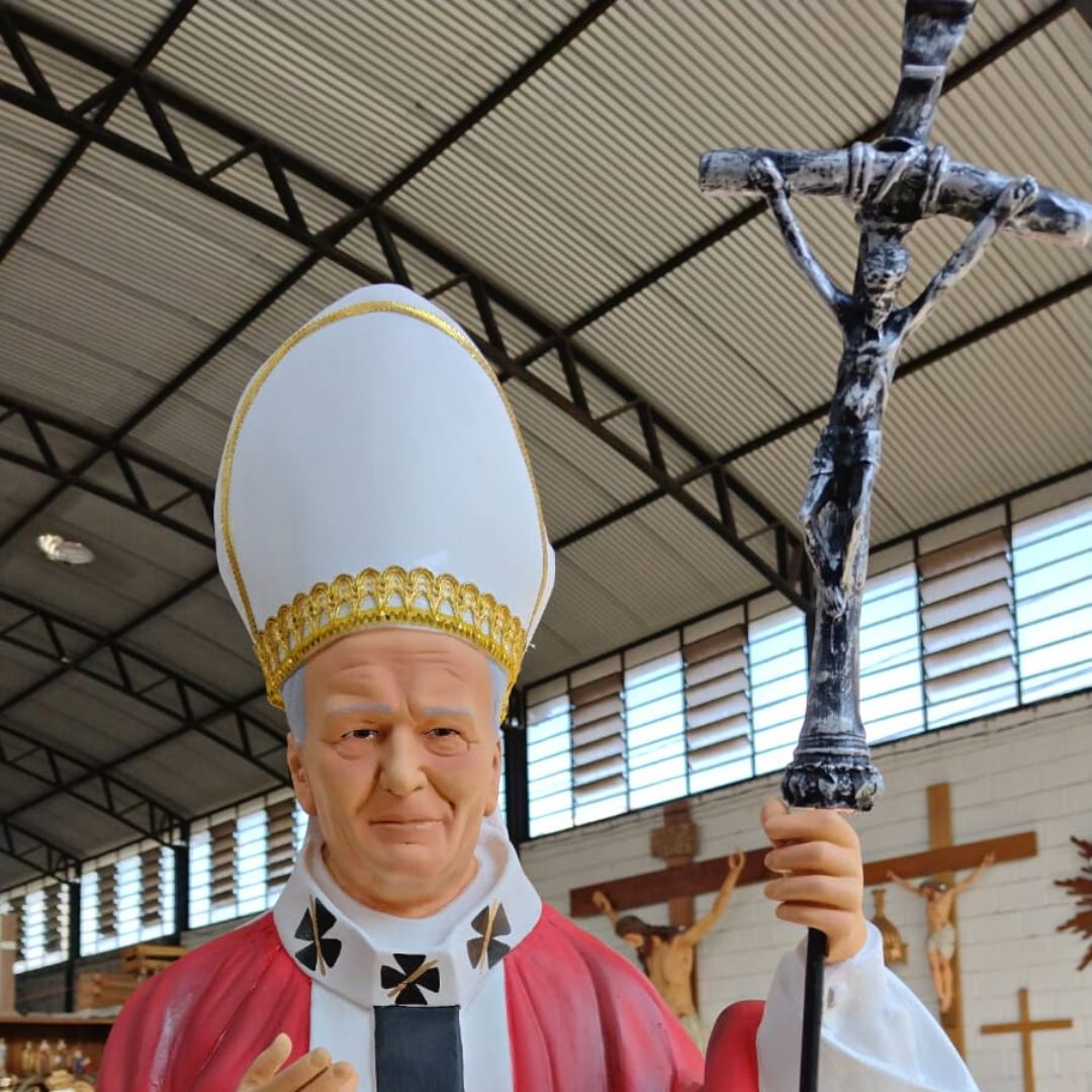 Papa João Paulo II em Resina, 110cm