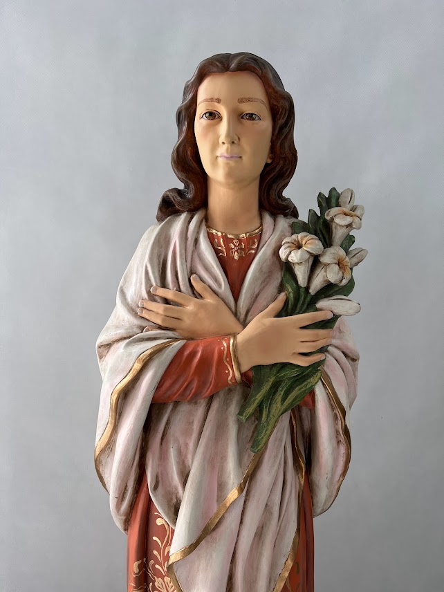 Santa Maria Goretti (Envelhecida) - 125 cm