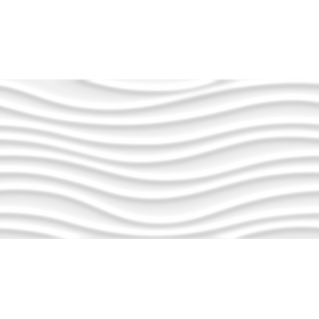 Revestimento Porcelanato Wave White Acetinado 35x70 Cx. com 1,96m² - Delta