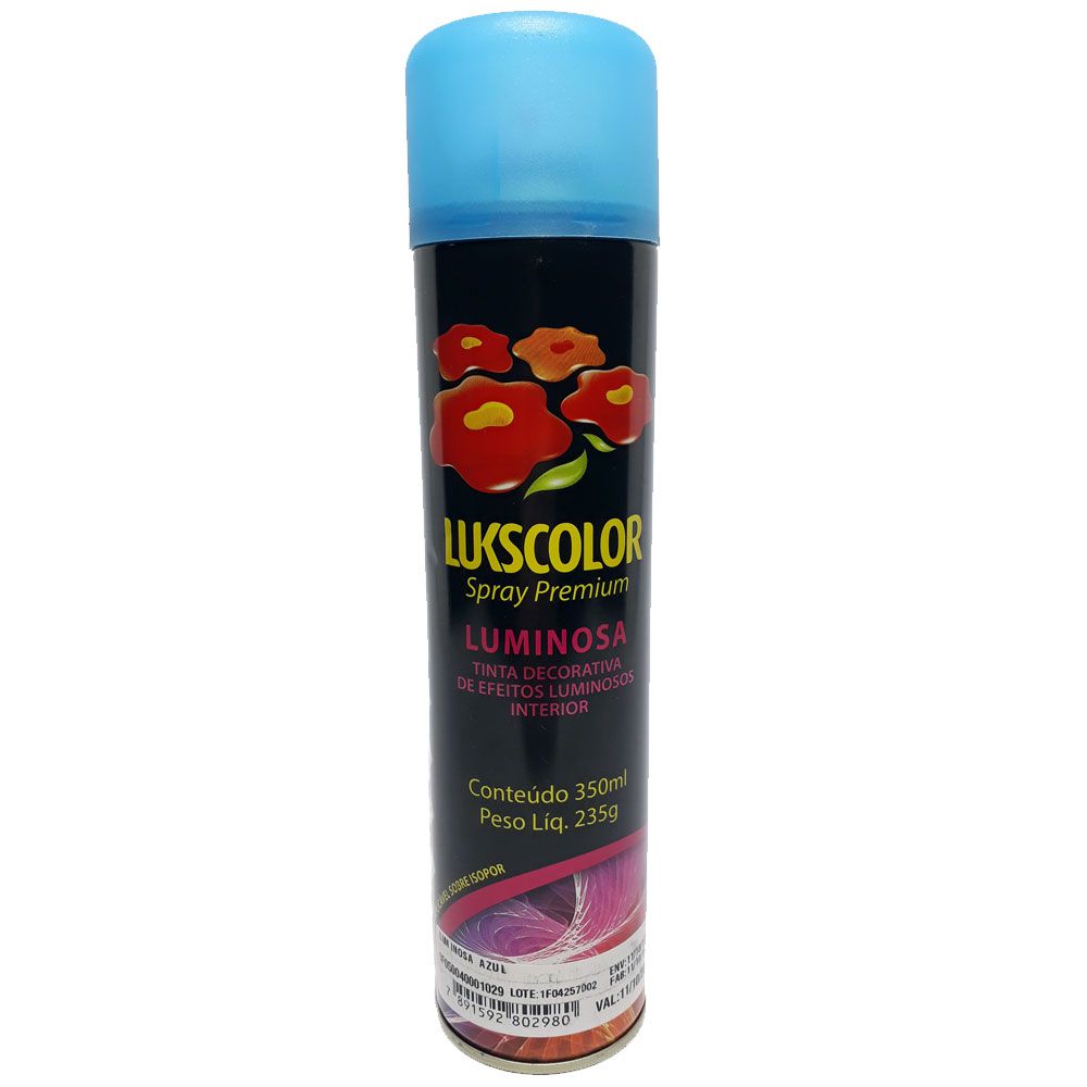 Tinta Spray Luminosa Premium 350ml - Lukscolor