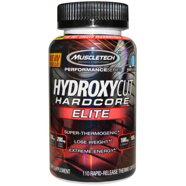 Hydroxycut Hardcore Elite 100 Caps (IMPORTADO)- Muscletech