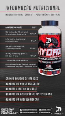 Mass Titanium 17500 3kg + Hydra 45 Caps- Dragon pharma