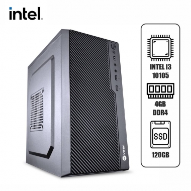 Computador Intel Core i3 10105 4GB SSD 120GB