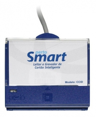 Leitor de Certificado Digital (Smart Card) Pertosmart Ps-1000 USB