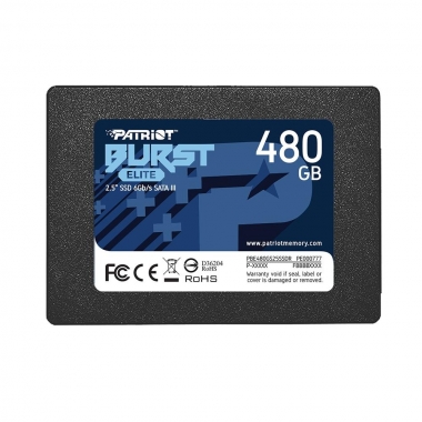 SSD Patriot 480GB, 2.5´, SATA III,  - PBE480GS25SSDR