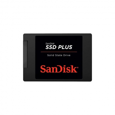 SSD Sandisk Plus, 240GB, SATA, Leitura 530MB/s