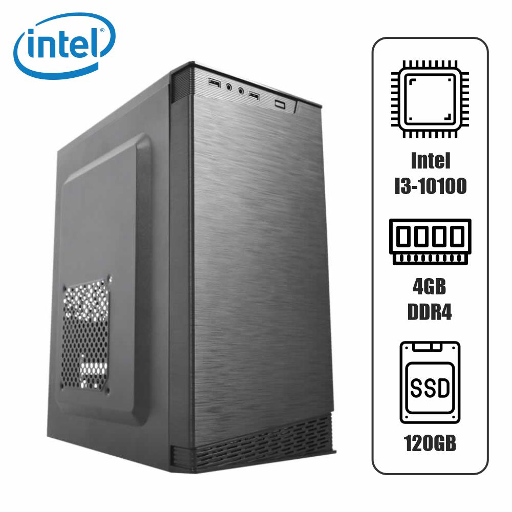 Computador Intel Core i3 10100 4GB SSD 120GB - 10ª Geração