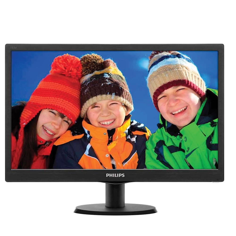 Monitor Philips LED LCD 18.5", HDMI, VGA - 193V5LHSB2