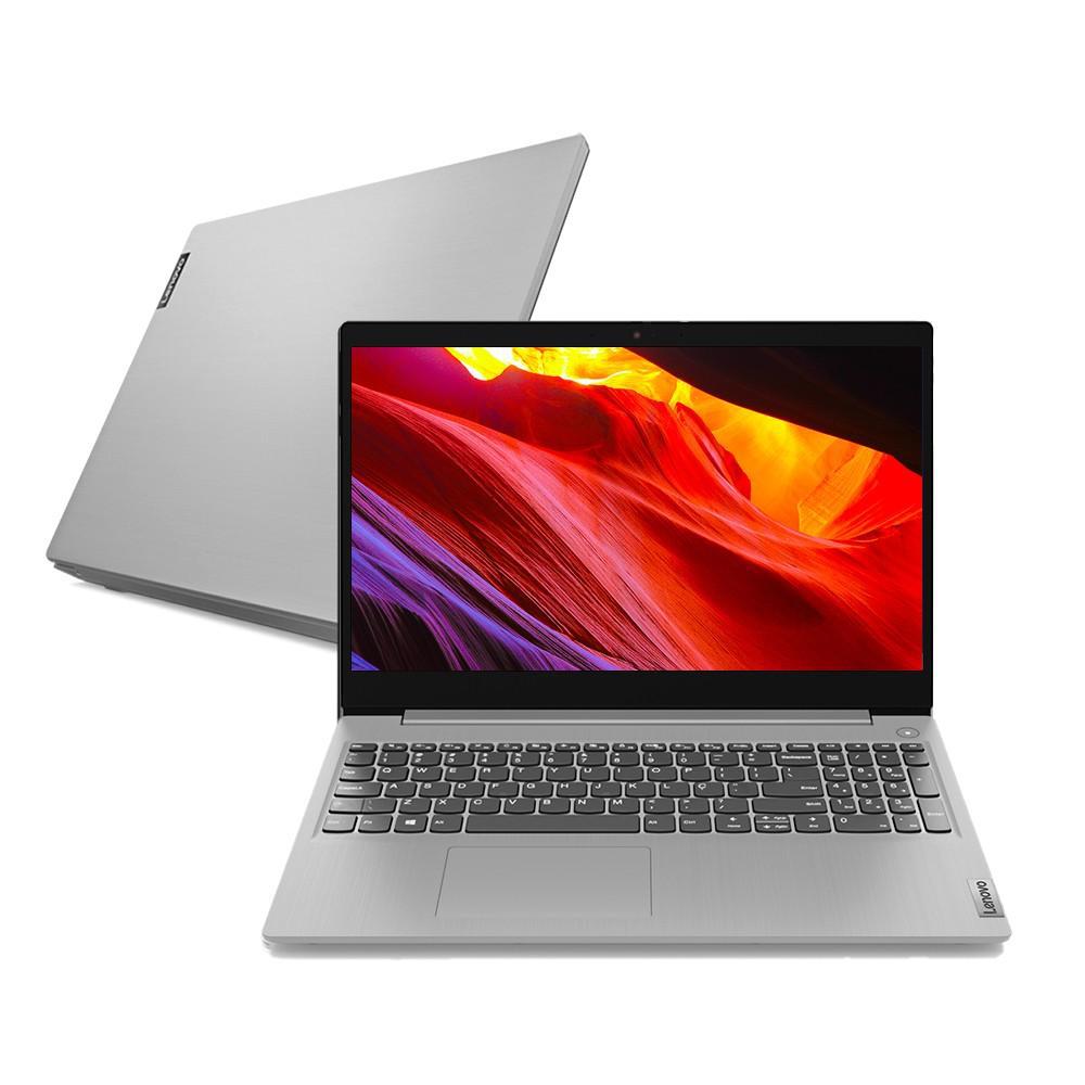 Notebook Lenovo Ultrafino Ideapad 3i, I3-10110u, 4GB, 128GB SSD, Linux, 15.6", Prata - 82bss00000