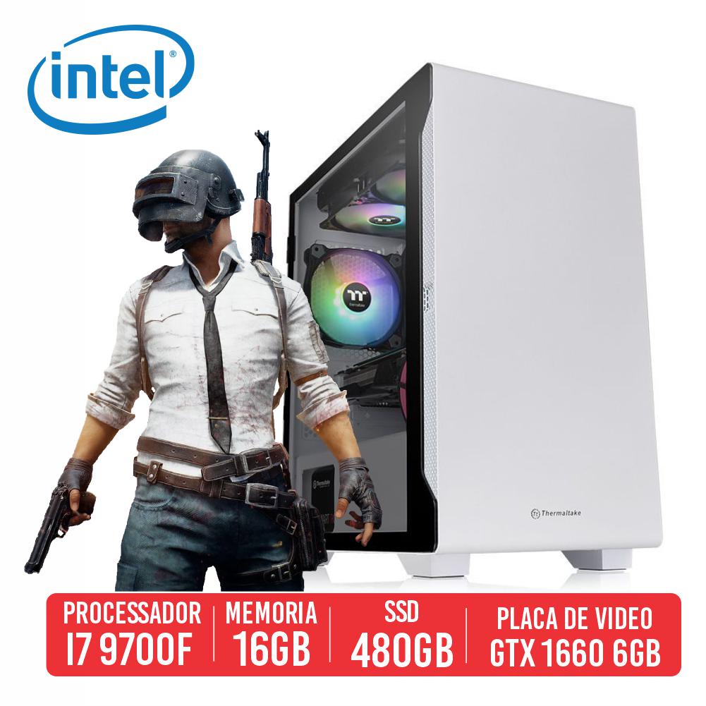 Pc Gamer Ares Intel i7 9700F 16GB SSD 480GB GTX 1660 6GB