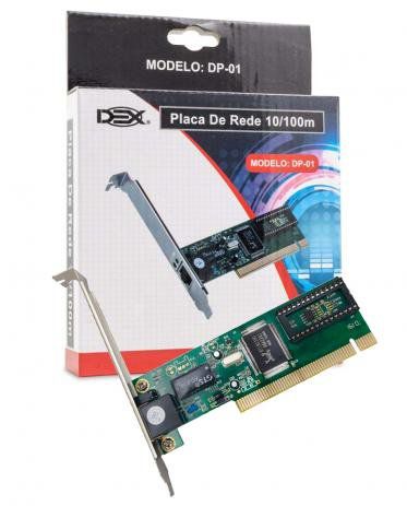 Placa de Rede DEX DP-01 PCI 10/100Mbps, 4327