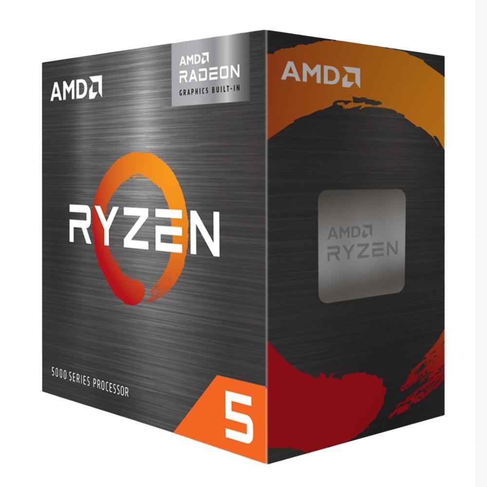 Processador AMD Ryzen 5 5600G, 3.9GHz (4.4GHz Max Turbo), AM4, Vídeo Integrado, 6 Núcleos - 100-100000252BOX