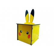 Caixa Porta Cards Pikachu Pokemon Personalizada