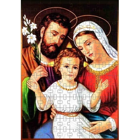 Quebra-Cabeça A Sagrada Família 120 peças