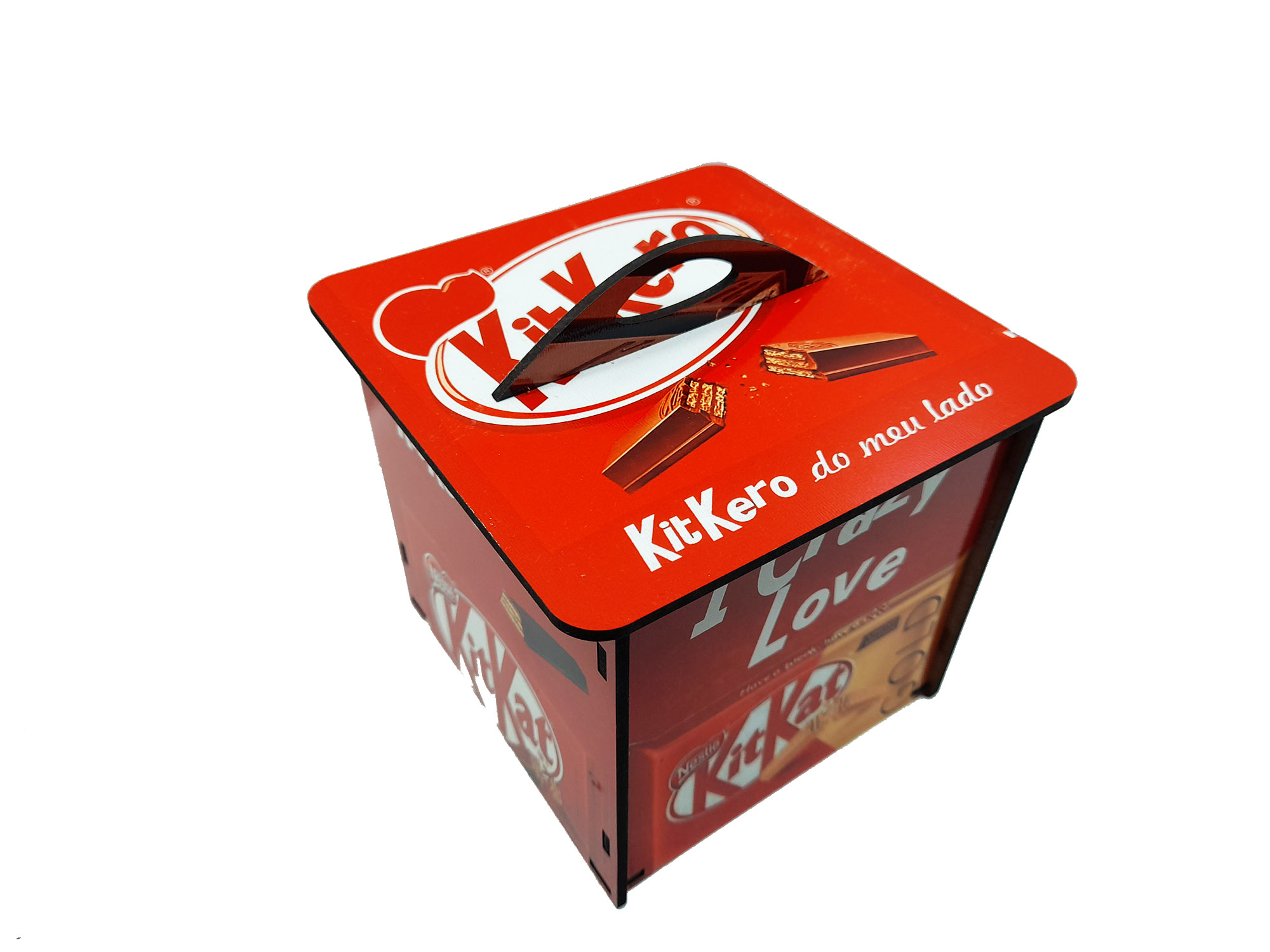Caixa Presente de chocolates Kit Kat