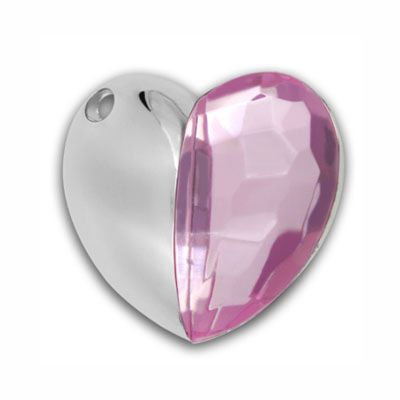 Pendrive Coração De Diamante - HT07 - Pendrive Personalizado - 8, 16 E 32 GB      