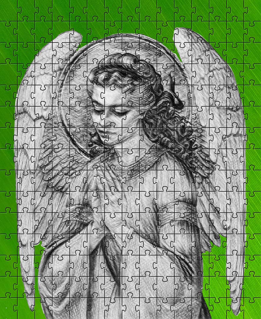 Quebra-cabeça Anjos Anjo da Guarda de 300 peças