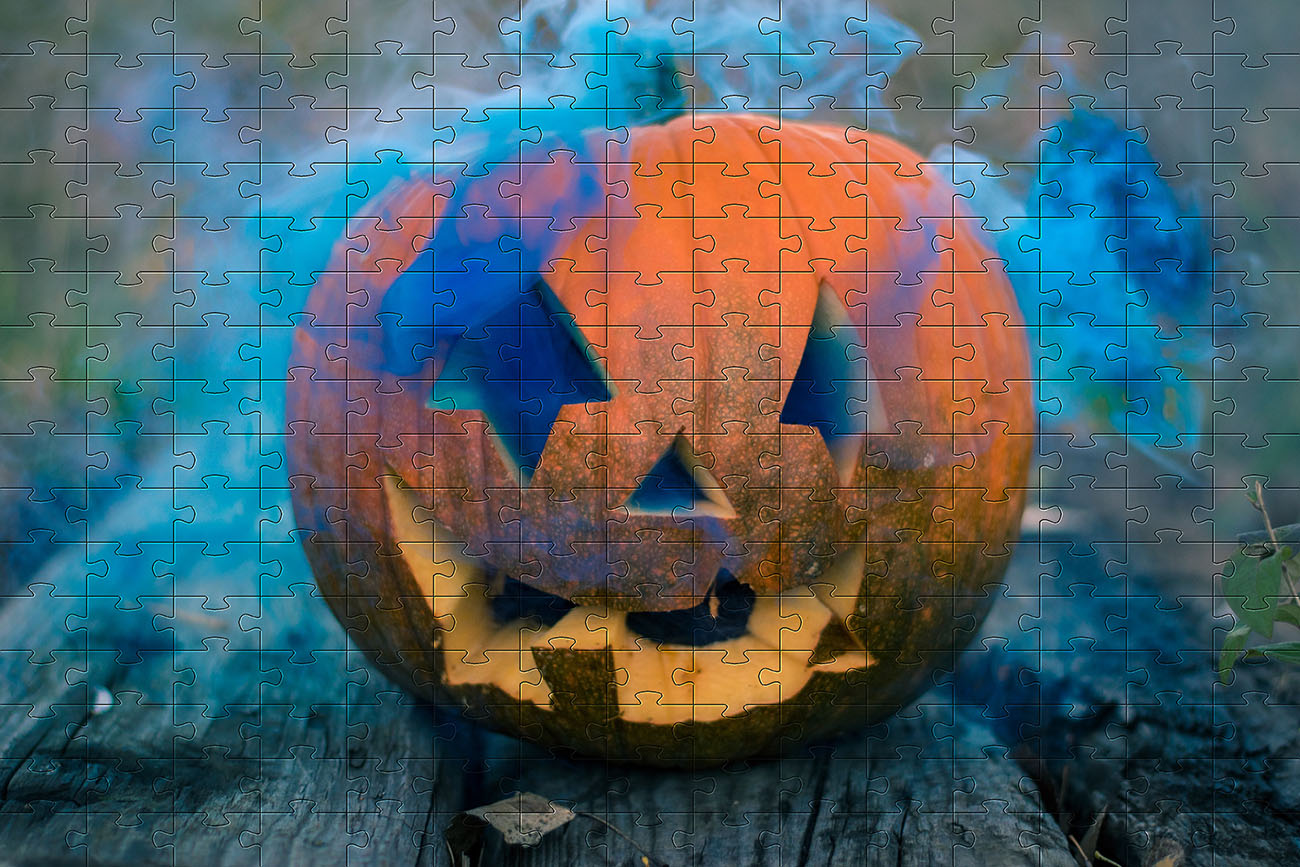 Quebra-cabeça Halloween Dia das Bruxas de 300 peças