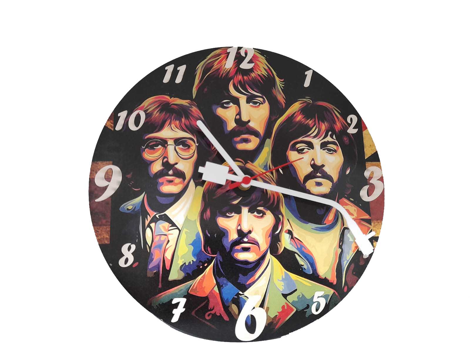 Relógio Parede The Beatles Personalizado