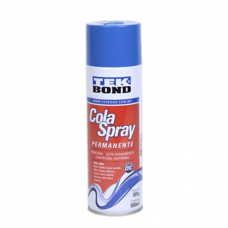 Cola Adesiva Spray 305Gr TekBond Permanente