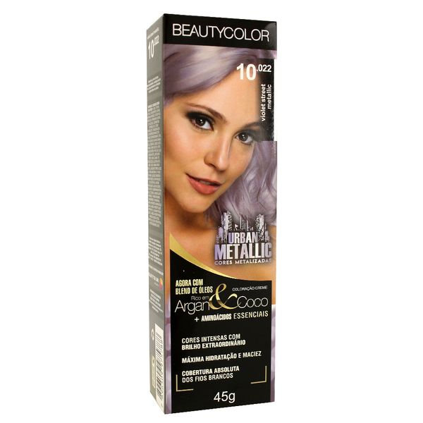 Coloração Beauty Color 10.022 Violeta Treet Metallic