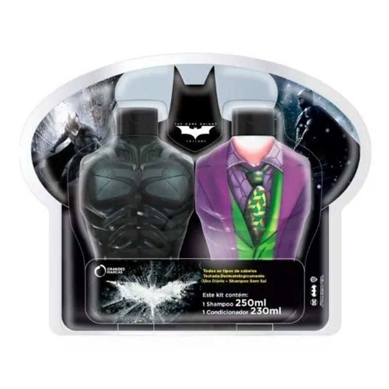 Kit Shampoo e Condicionador Batman