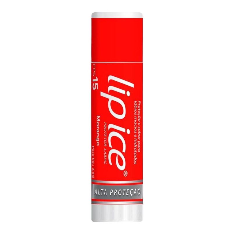 Protetor Labial Lip Ice Morango Fps15
