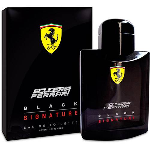 Black Signature Ferrari Eau de Toilette Perfume Masculino 