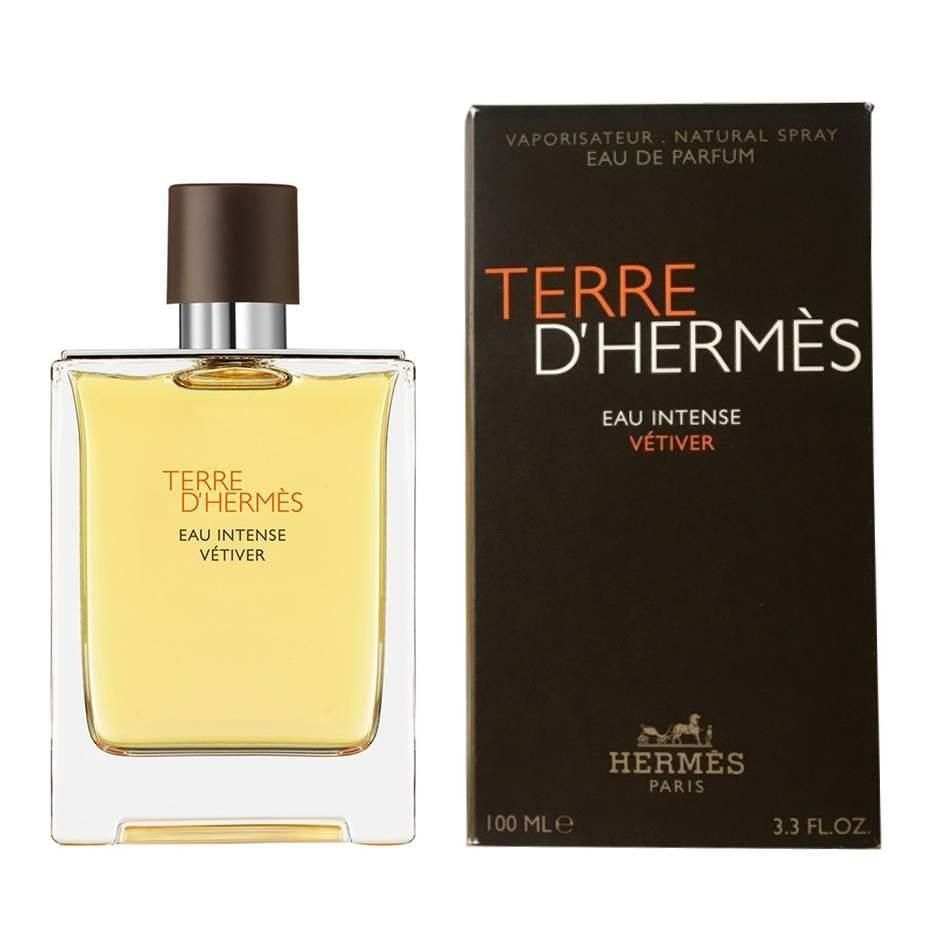 Terre d Hermes Eau Intense Vetiver Eau de Parfum Perfume Masculino
