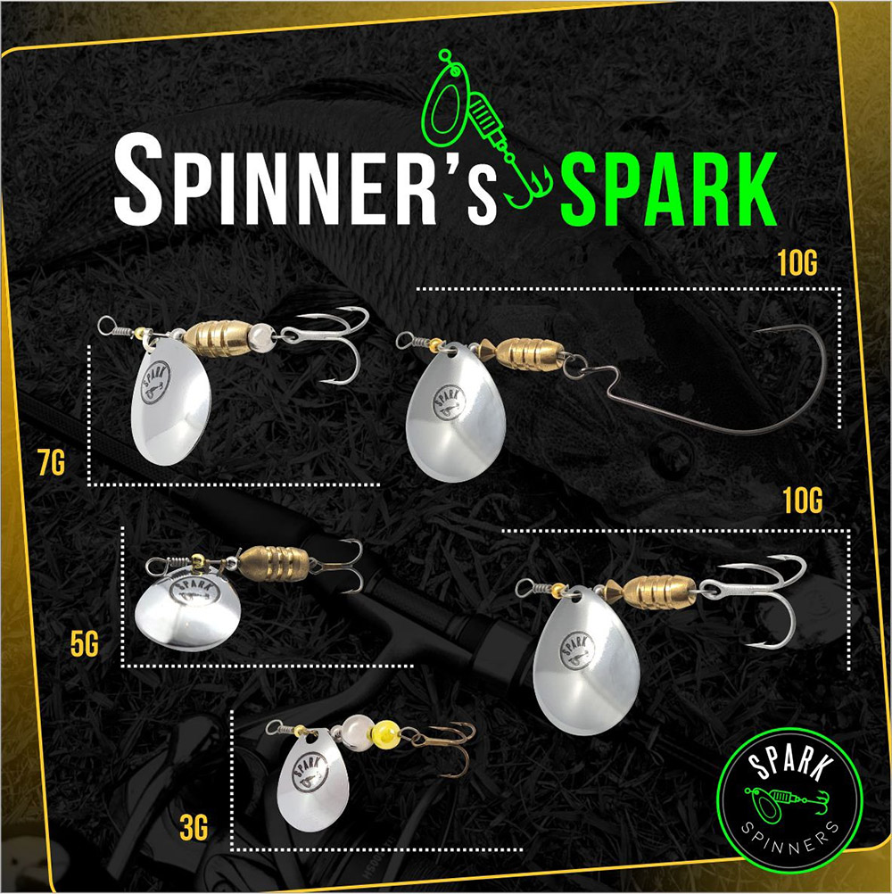 Isca Artificial Spinner - Spark Spinners