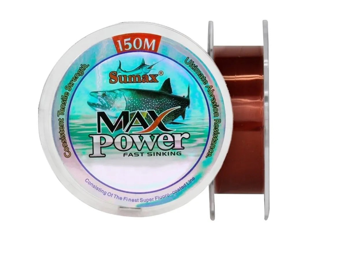 Linha Monofilamento Max Power - 150m - Sumax