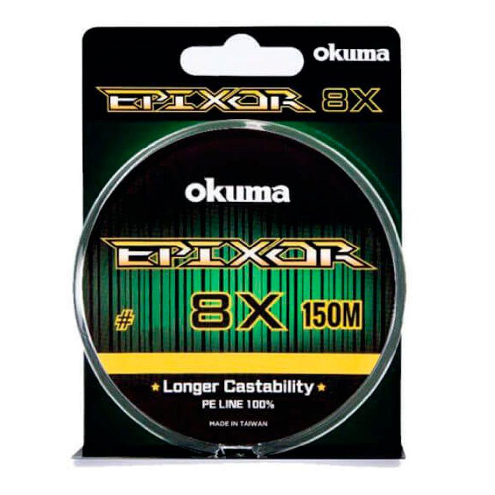Linha Multifilamento Okuma Epixor 8X - 150m - Okuma