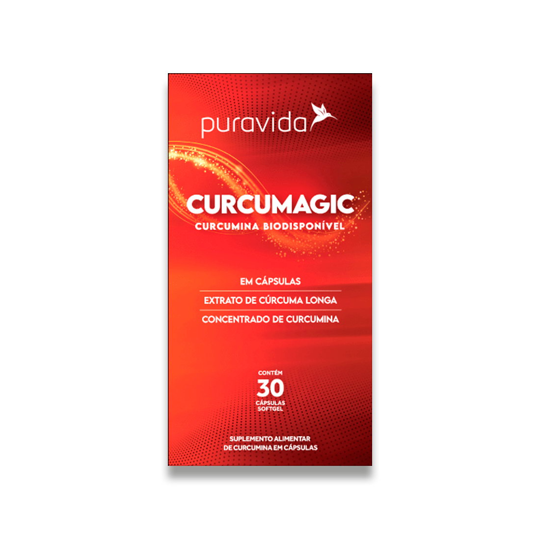 Curcumagic Curcumina Biodisponivel 30caps Puravida