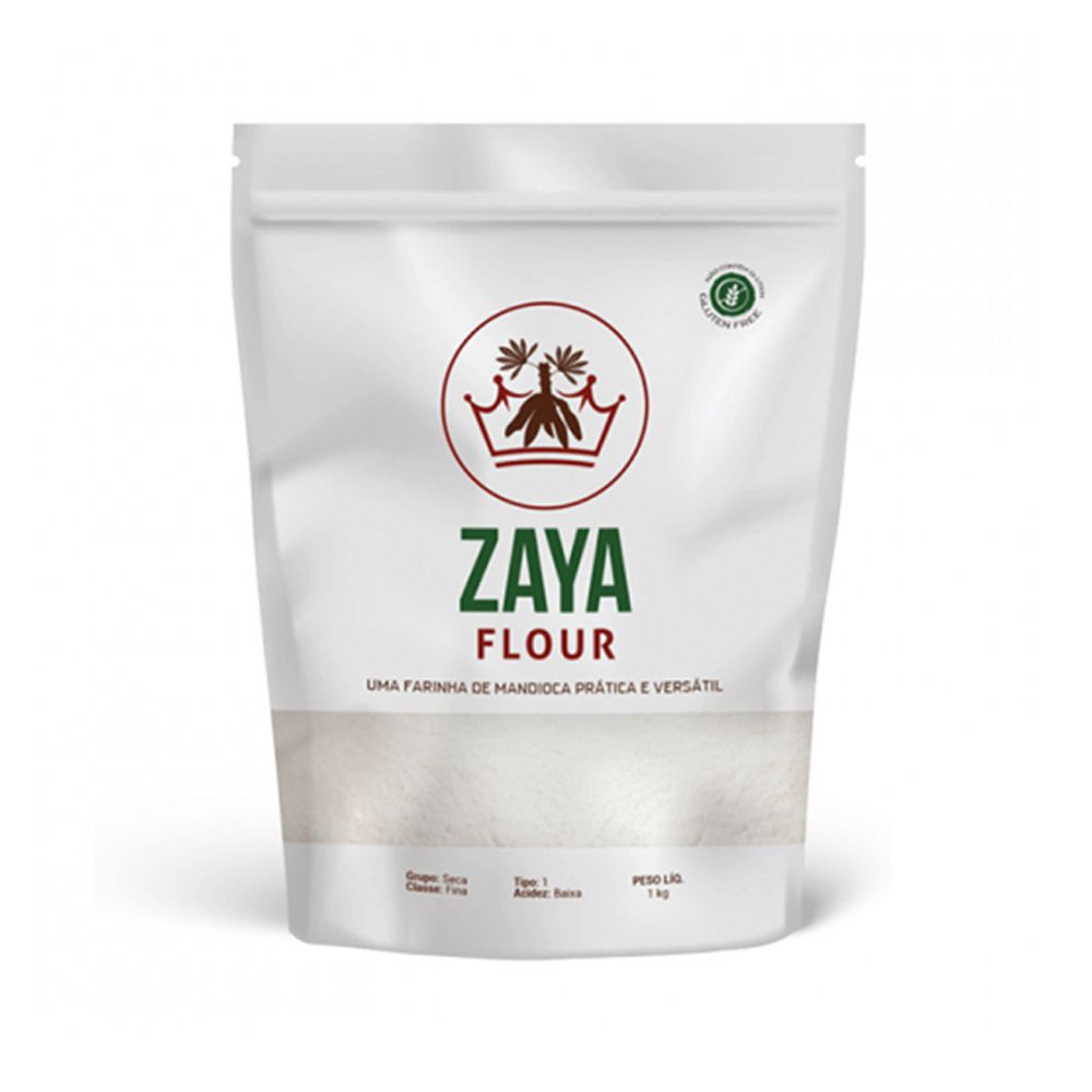 Farinha de Mandioca 1kg Zaya Flour