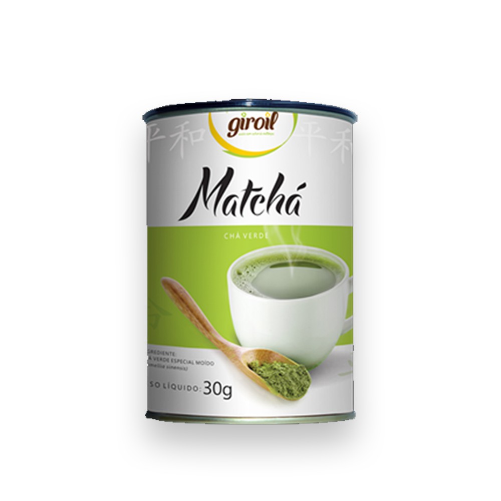 Matcha Chá Verde em Pó 30g Giroil
