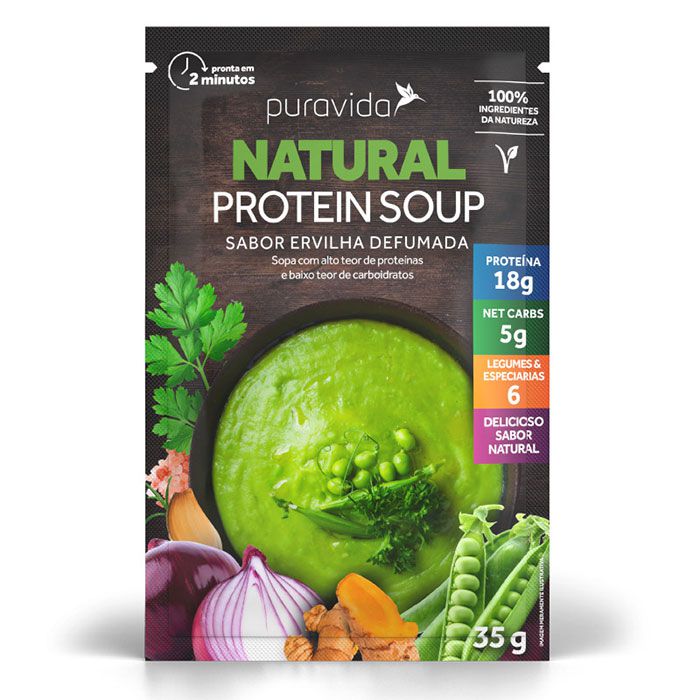 Natural Protein Soup 10 Saches de 35g Sopa Proteica Puravida
