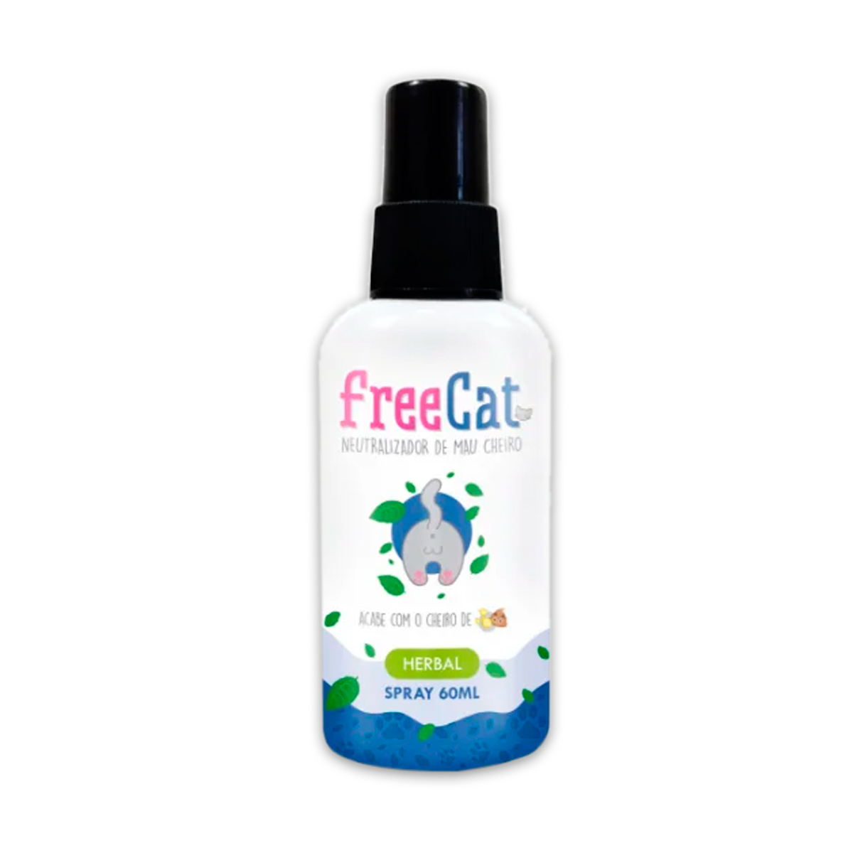 Spray FreeCat Herbal Neutralizador de Mau Cheiros 60ml CatMyPet