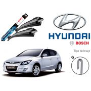 Jogo Palheta Dianteira Bosch Hyundai-i30 2010 a 2013