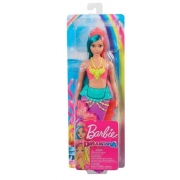 Barbie Dreamtopia Sereia Cabelo Rosa E Azul Turquesa Mattel